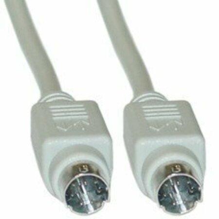 SWE-TECH 3C Apple Serial cable, MiniDin8 Male, 8 Conductor, 6 foot FWT10M3-04106